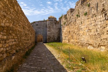Yunan Peloponnese yarımadası, Methoni kalesi çeşitli fotoğraflar.