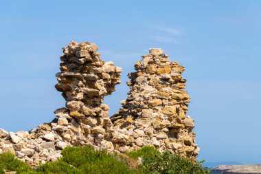Yunan Peloponnese yarımadası, Methoni kalesi çeşitli fotoğraflar.