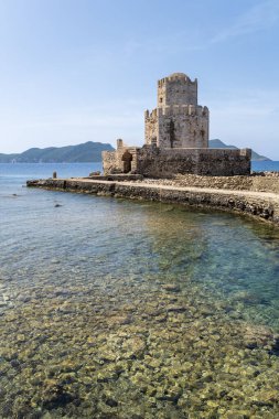 Yunan Peloponnese yarımadası, Methoni kalesi çeşitli fotoğraflar.