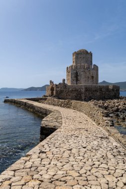 Yunan Peloponnese yarımadası, Methoni kalesi çeşitli fotoğraflar.