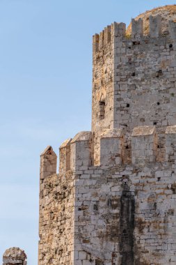 Yunan Peloponnese yarımadası, Methoni kalesi çeşitli fotoğraflar.