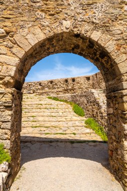 Yunan Peloponnese yarımadası, Methoni kalesi çeşitli fotoğraflar.