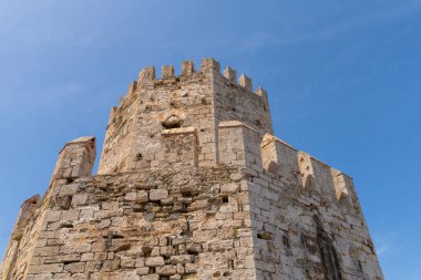 Yunan Peloponnese yarımadası, Methoni kalesi çeşitli fotoğraflar.