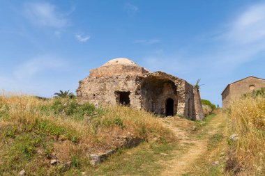 Yunan Peloponnese yarımadası, Methoni kalesi çeşitli fotoğraflar.