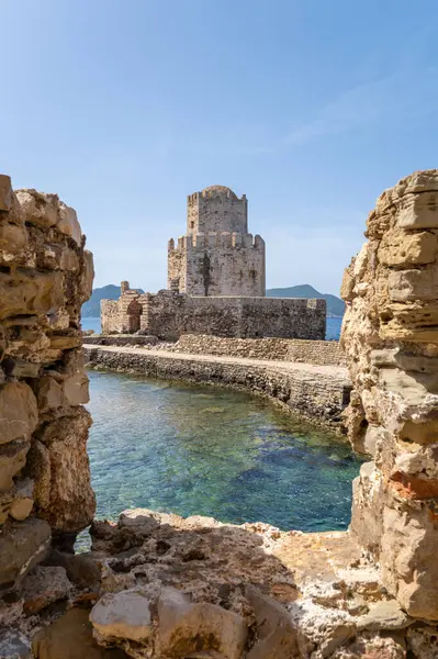 Yunan Peloponnese yarımadası, Methoni kalesi çeşitli fotoğraflar.