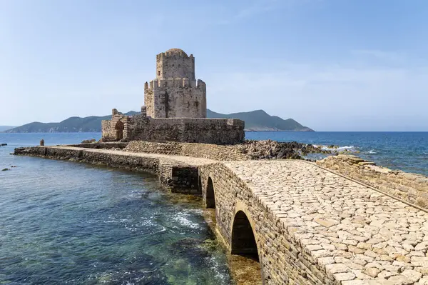 Yunan Peloponnese yarımadası, Methoni kalesi çeşitli fotoğraflar.