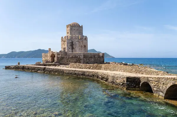 Yunan Peloponnese yarımadası, Methoni kalesi çeşitli fotoğraflar.