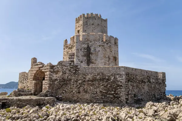 Yunan Peloponnese yarımadası, Methoni kalesi çeşitli fotoğraflar.