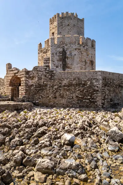 Yunan Peloponnese yarımadası, Methoni kalesi çeşitli fotoğraflar.