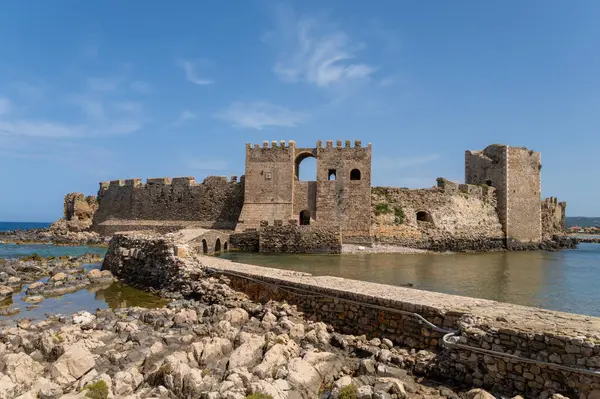 Yunan Peloponnese yarımadası, Methoni kalesi çeşitli fotoğraflar.