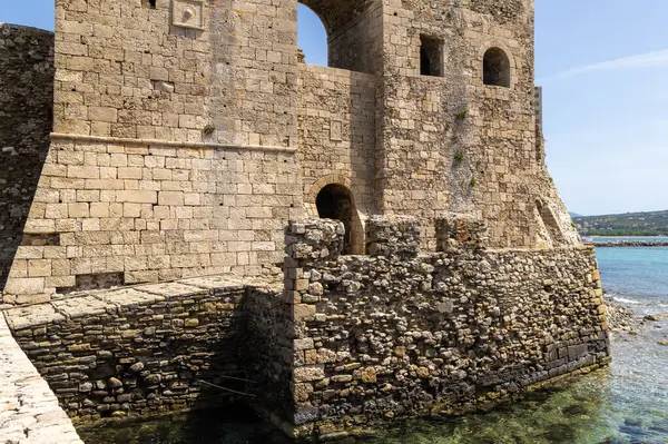 Yunan Peloponnese yarımadası, Methoni kalesi çeşitli fotoğraflar.