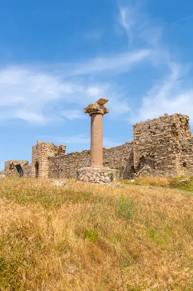 Yunan Peloponnese yarımadası, Methoni kalesi çeşitli fotoğraflar.