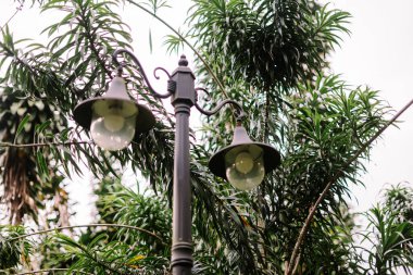 Bahçe lambası sıcak, davetkar bir parıltı yayar, zarif tasarımıyla dış uzayın atmosferini arttırır.