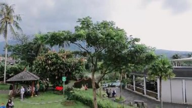 Puncak 'ta Serene Atmosferi Yeşillik ve Görkemli Dağ