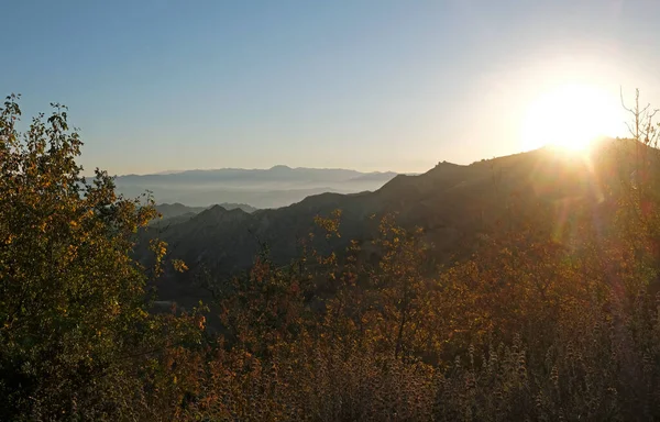 Davis Park Towsley Canyon Califórnia Durante Pôr Sol — Fotografia de Stock