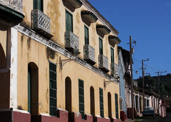 Gammal Byggnad Trinidad Kuba — Stockfoto