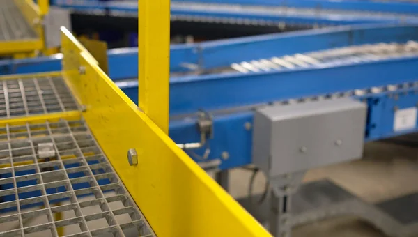 Stock image Inside a logistics and distribution warehouse