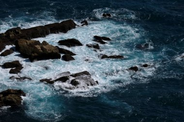 Geceleri Portekiz kıyıları