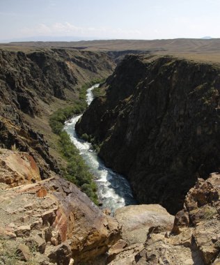 Kazakistan 'daki Kara Kanyon