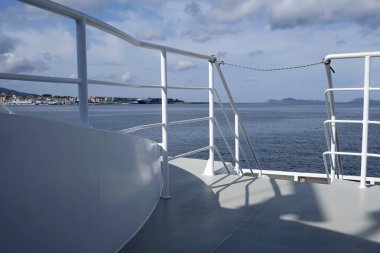 Galiçya, İspanya 'da bir feribotta.