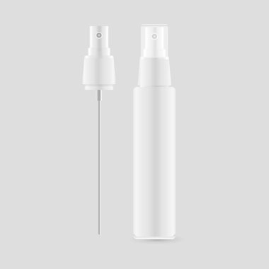 Konteynır ve sprey şişesi kafası