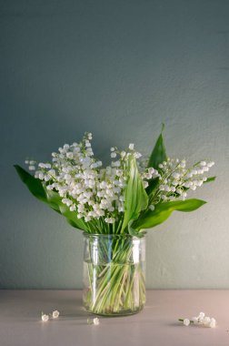 Pastel Arkaplan 'daki Vadi' nin Beyaz Zambağı