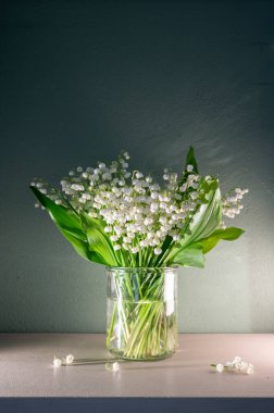 Pastel Arkaplan 'daki Vadi' nin Beyaz Zambağı