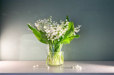 Pastel Arkaplan 'daki Vadi' nin Beyaz Zambağı