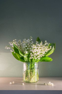 Pastel Arkaplan 'daki Vadi' nin Beyaz Zambağı