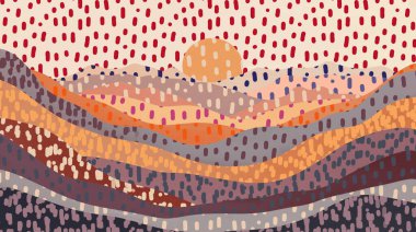 suluboya manzara. dağ, dağ, tepeler, tepeler, dağlar