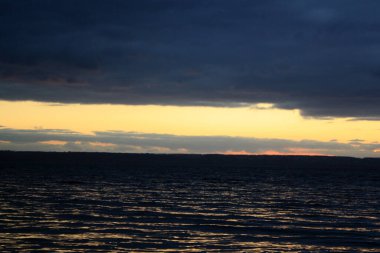 Polonya 'da gün batımı