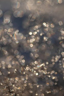 Bulanık bokeh arkaplan, çözülmüş ışıklar arka plan, yılbaşı ağacı, yeni yıl