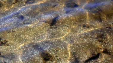 Kabarcıklı suyun soyut yüzey arkaplanı