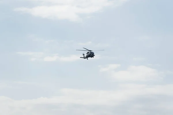 Салоники Греция Октября 2022 Года Военно Морской Вертолет Сикорский Морской — стоковое фото