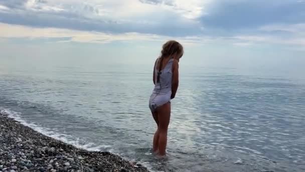 Trojčata Pláži Vysoce Kvalitní Záběry — Stock video