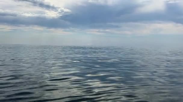 Černé Moře Vysoce Kvalitní Záběry — Stock video