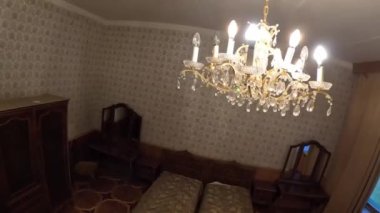 Stalins Dacha, Abhazya 'da gölde. Yüksek kalite 4k görüntü