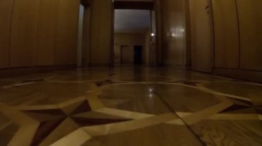 Stalins Dacha, Abhazya 'da gölde. Yüksek kalite 4k görüntü