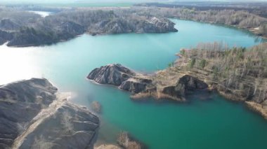 Konduki Doğa Parkı Tula Bölgesi. Romantsevskie Dağları Yüksek Kaliteli 4k Görüntü