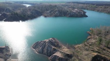 Konduki Doğa Parkı Tula Bölgesi. Romantsevskie Dağları Yüksek Kaliteli 4k Görüntü