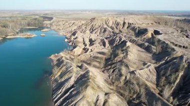 Konduki Doğa Parkı Tula Bölgesi. Romantsevskie Dağları Yüksek Kaliteli 4k Görüntü