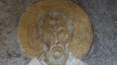 Türkiye 'nin Demre kentindeki Aziz Niklas Ortodoks Kilisesi' nin kalıntıları. Yüksek kalite 4k görüntü