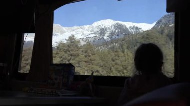 Türkiye 'nin Demre kentindeki Aziz Niklas Ortodoks Kilisesi' nin kalıntıları. Yüksek kalite 4k görüntü