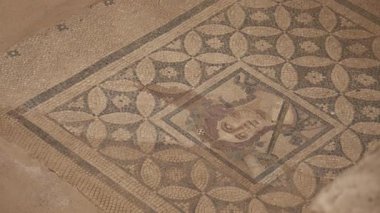 Türkiye 'nin Efes antik kentinde yaşayan varlıklı vatandaşların yaşadığı villalar. Yüksek kalite 4k görüntü