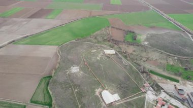 CatalHoyuk, gezegendeki en eski şehirdir. İnsansız hava aracından yakalanmıştır. Yüksek kalite 4k görüntü