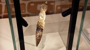 Türkiye 'deki dünyanın en eski kenti CatalHoyuk Müzesi. Yüksek kalite 4k görüntü