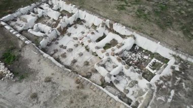 CatalHoyuk, gezegendeki en eski şehirdir. İnsansız hava aracından yakalanmıştır. Yüksek kalite 4k görüntü