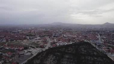 Türkiye 'nin en dindar kenti Konya bir İHA tarafından ele geçirildi. Yüksek kalite 4k görüntü