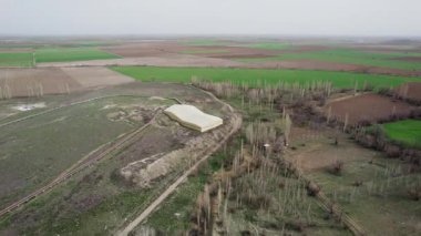 CatalHoyuk, gezegendeki en eski şehirdir. İnsansız hava aracından yakalanmıştır. Yüksek kalite 4k görüntü