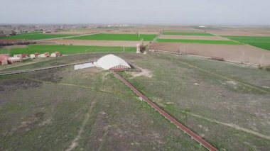 CatalHoyuk, gezegendeki en eski şehirdir. İnsansız hava aracından yakalanmıştır. Yüksek kalite 4k görüntü